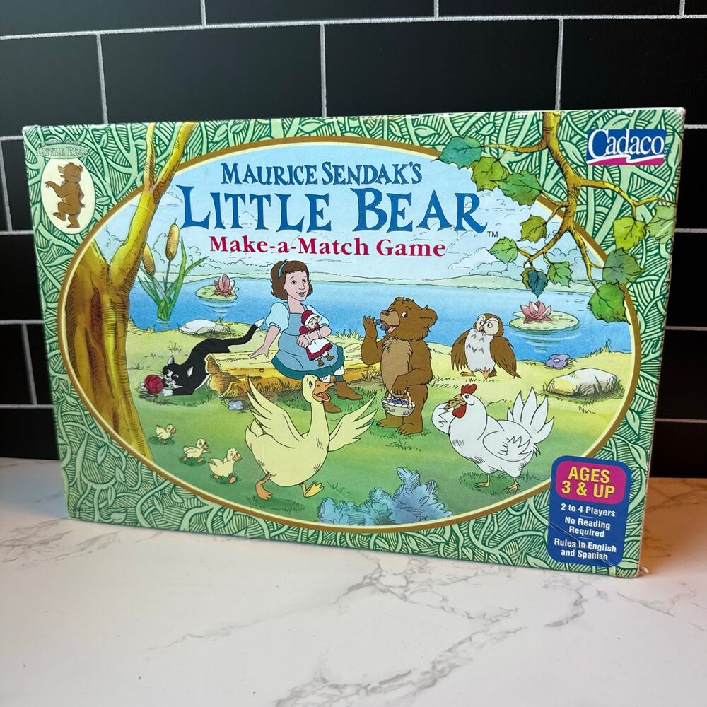 Vintage 1999 Little Beak Make A Match Game Complete Set